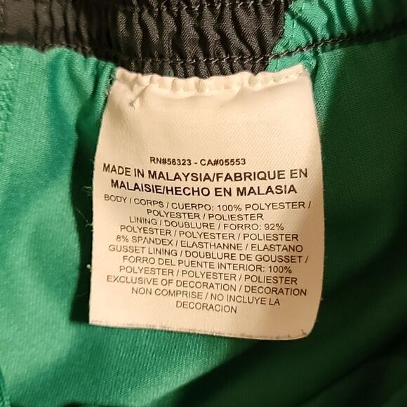 WOMEN'S NIKE DRI-FIT CHARCOAL GRAY AND TALL 3-IN-1 RUNNING SHORTS, SIZE XS - Picture 5 of 7